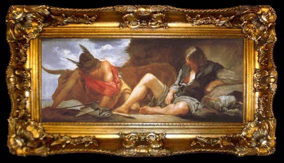 framed  Diego Velazquez Mercure et Argus (df02), ta009-2